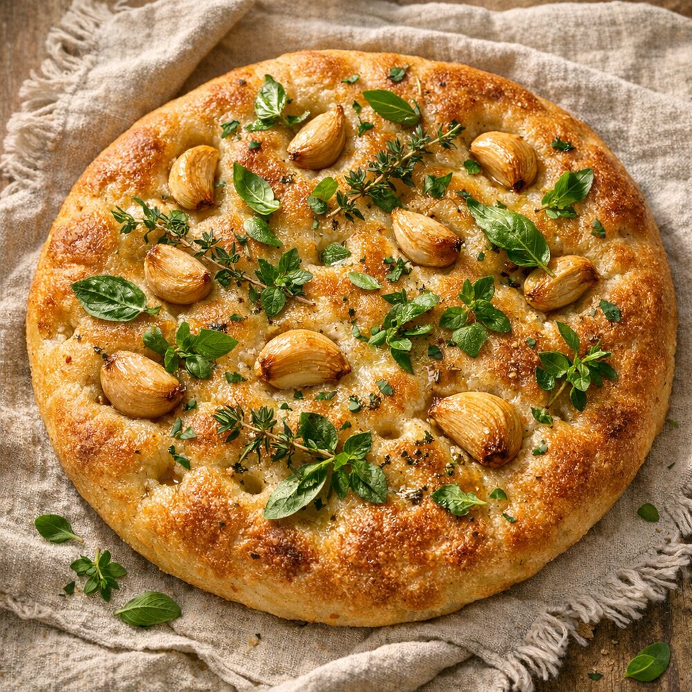 Garlic & Herb Focaccia