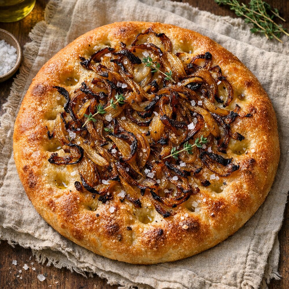Caramelized Onion Focaccia
